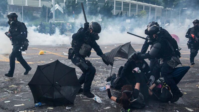 Hong Kong China Politics Unrest Crime